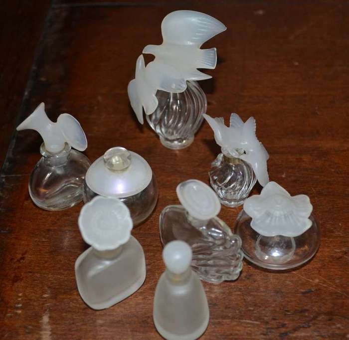 Vintage Collectable Miniature Perfume Bottles - 8 Pieces