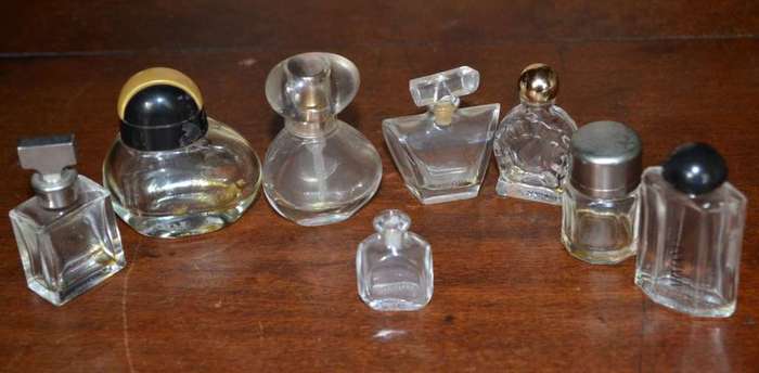 Vintage Collectable Miniature Perfume Bottles - 8 Pieces