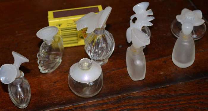 Vintage Collectable Miniature Perfume Bottles - 8 Pieces