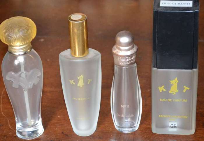 Vintage Collectable Perfume Bottles - 4 Pieces