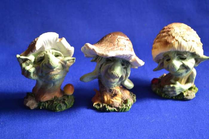 Pamper Hamper Mushroom Pixies - Set of Three