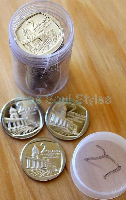 2013 Union Building R2 in Tube of 27 - Bid Per Coin to Take The Lot
