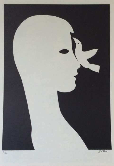 SCARCE! WALTER BATTISS ART FOLIO COMPRISING 12 PRINTS - LIMITED EDITION