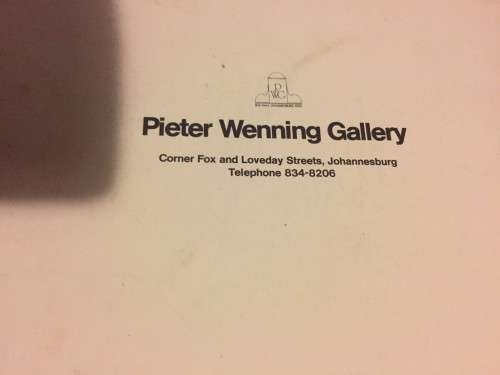Scarce!! Signed John Meyer Exhibition Catalogue, Signed in 1975, Pieter Wenning Gallery