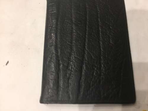 EXECUTIVE LEATHER DESK SET - BUFFALO LEATHER CALENDAR HOLDER AND BUFFALO LEATHER WRITING ACCESSORIES