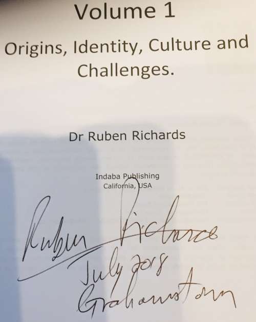 SIGNED!! `BASTAARDS OR HUMANS-THE UNSPOKEN HERITAGE OF COLOURED PEOPLE`BY DR RUBEN RICHARDS