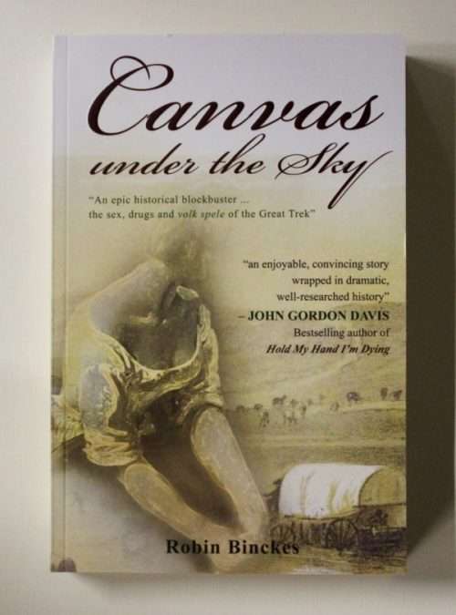 SIGNED! CANVAS UNDER THE SKY BY ROBIN BINCKES