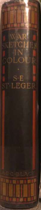 `WAR SKETCHES IN COLOUR` BY S. E. ST. LEGER, FIRST EDITION, 1903