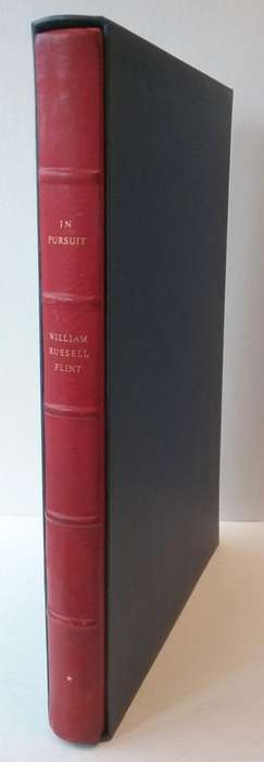 WILLIAM RUSSELL FLINT `AN AUTOBIOGRAPHY - IN PURSUIT` PRIVATELY PRINTED, NUMBERED AND SIGNED!
