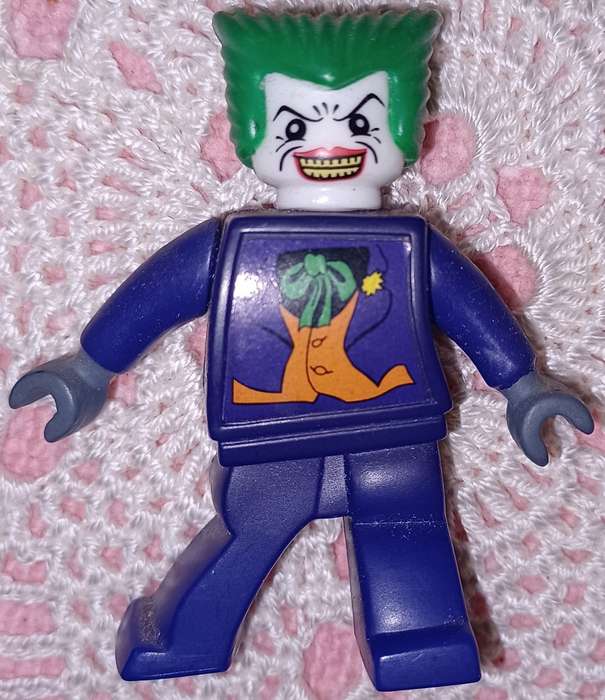 LEGO DC Batman THE JOKER 2.5` Mcdonalds Toy Figure 2008