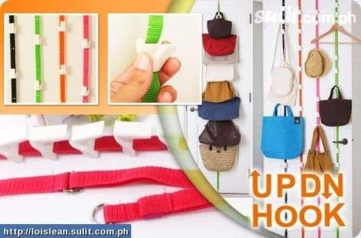 NEW!!! UP DN HOOK - DOOR BELT HANGER