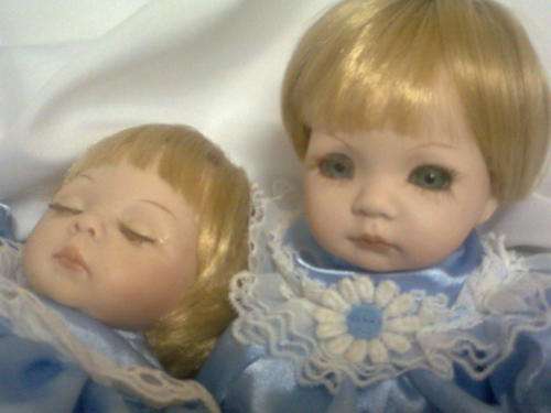 Twin babies