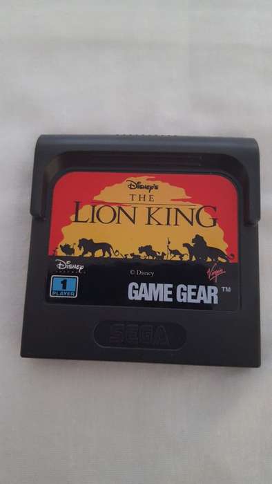 sega game gear the lion king