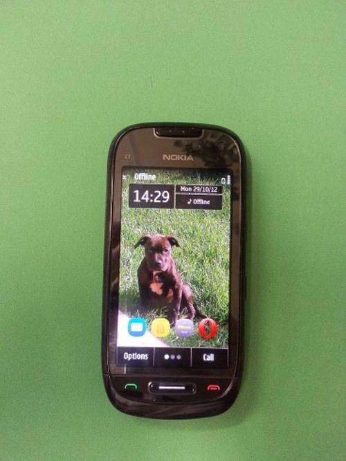 Nokia C7. Good as new. Only 1 month old. Open to all networks