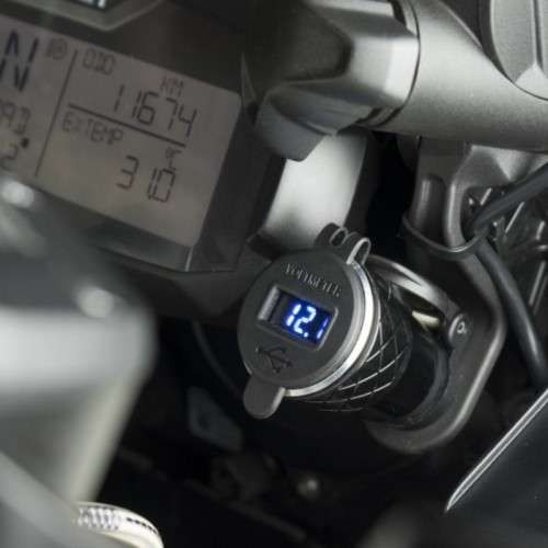 BMW 1200/800 GS - Hella USB Charger with Integrated Volt Meter