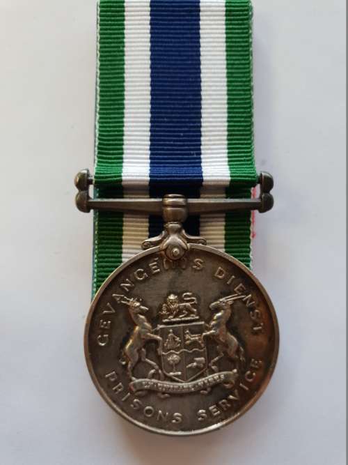 SA Prison Services - Medal for Faithful Service (1922)