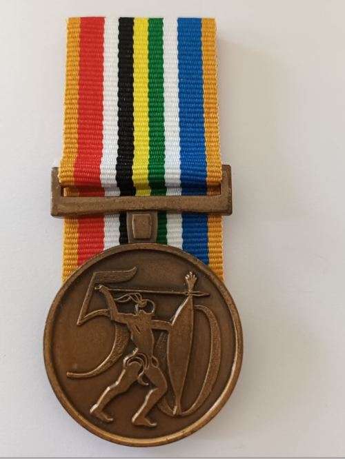 SADF - MK - Military Veterans 50 Year Anniversary medal: Full size & Original