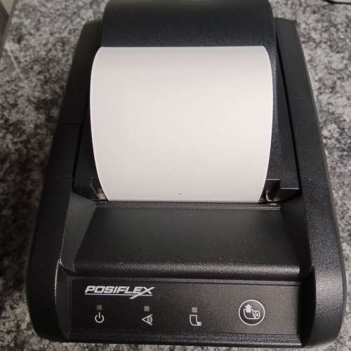 PosiFlex Thermal USB printer PP-6900U-B with power supply