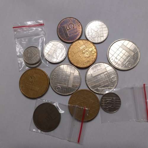 Netherlands coin lot 1982 - 2001 -> Queen Beatrix