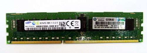 SAMSUNG 8GB 2R X 4 PC3-12800R  - SERVER MEMORY