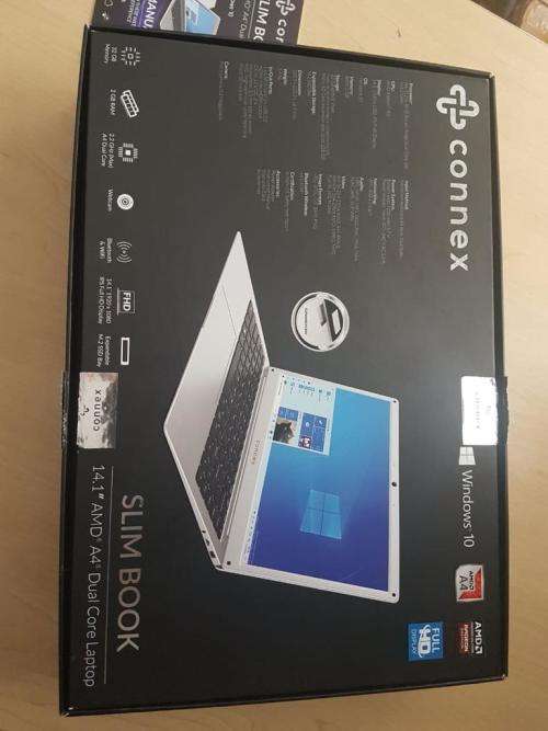 CONNEX SLIMBOOK | AMD DUAL-CORE A4-9120e | 2GB DDR4  | 32GB M.2 SSD | 14" FULL HD | WIN10**DEMO UNIT