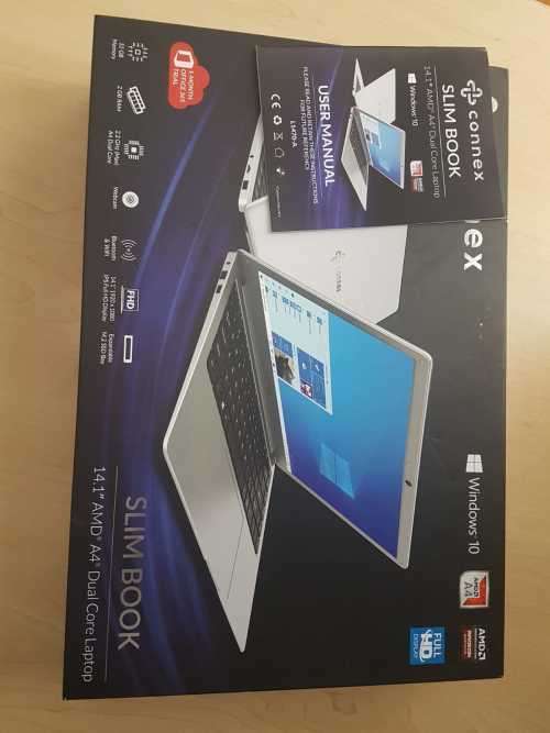 CONNEX SLIMBOOK | AMD DUAL-CORE A4-9120e | 2GB DDR4  | 32GB M.2 SSD | 14" FULL HD | WIN10**DEMO UNIT