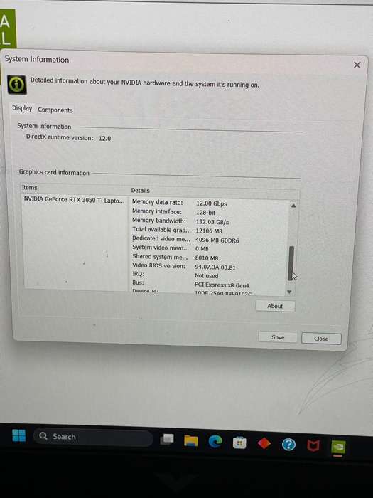 HP  VICTUS 16 GAMING | 4GB NVIDIA RTX 3050 Ti | 11th GEN CORE i7-11800H | 16GB RAM | 512GB SSD WIN11