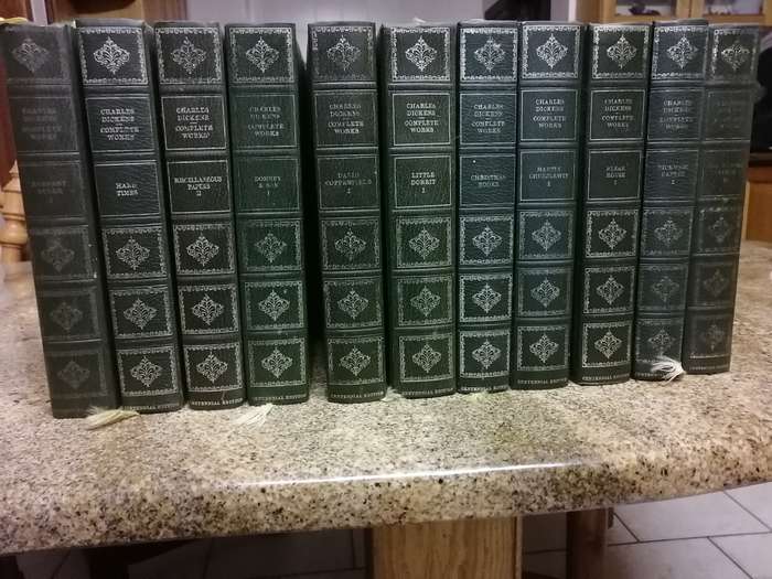 Complete set of Charles Dicken centennial edition