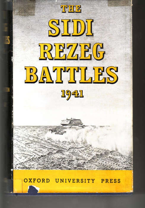 THE SIDI REZEG BATTLES 1941 by AGAR-HAMILTON & TURNER