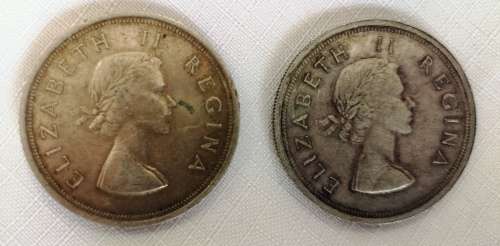 1953 Crowns x 2