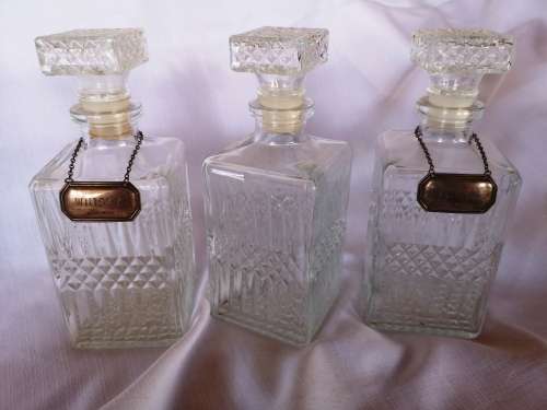 Three Decanter Set!