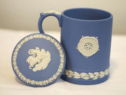 WEDGWOOD--TANKARD-mug-Christmas 1971