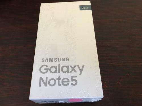 SAMSUNG GALAXY NOTE 5 32GB IN BLACK SAPPHIRE BRAND NEW SEALED IN THE BOX!!