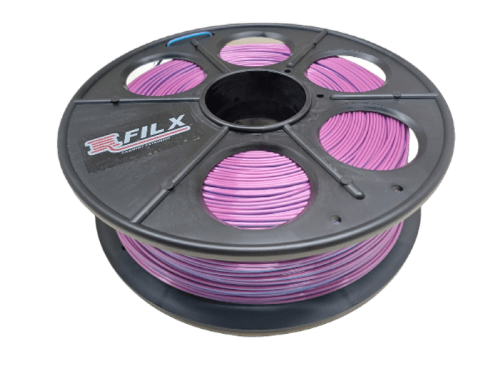 FIL-X PLA 1.75mm 1KG Dual Silk Fuchsia/ Blue STD