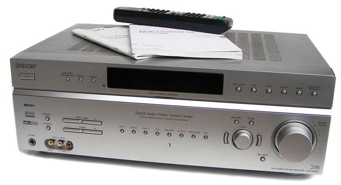 Sony STR-DE697 Home theatre amplifier/digital audio/video control centre- DTS, ProLogic etc
