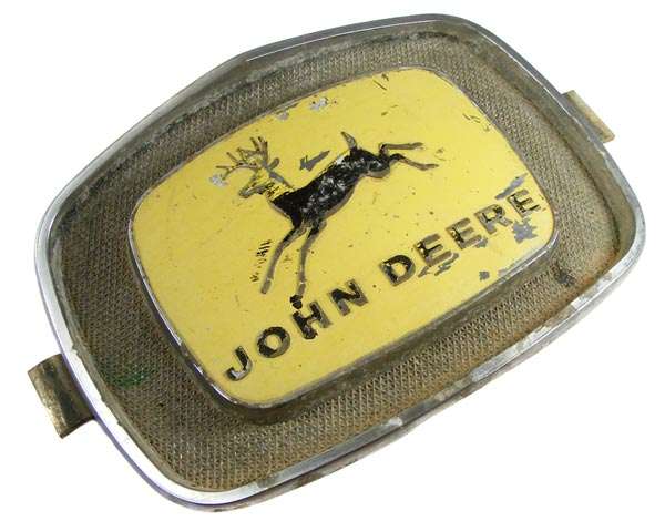 Vintage John deere Tractor Sign/Badge/Emblem