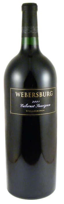 1.5L Magnums - 2001 Vintage Webersburg Cabernet Sauvignon dry red wine - collectable