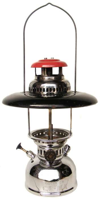 Vintage OR-MA 500CP Paraffin lantern with shade - great condition - needs glass and mantle