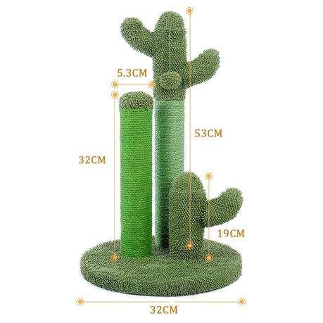 Cat Scratching Post - Cactus - 53cm