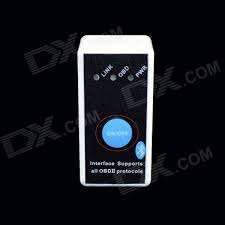 ****Free shipping****ELM327 OBD2 Bluetooth V1.5 Car Diagnostic Scanner Tool - White