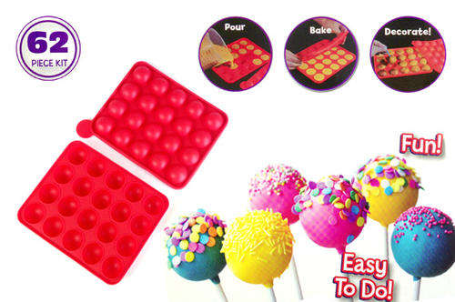 2 ON AUCTION!!!Party Lolli Cakes complete baking kit
