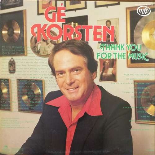 Ge Korsten - Thank you for the music