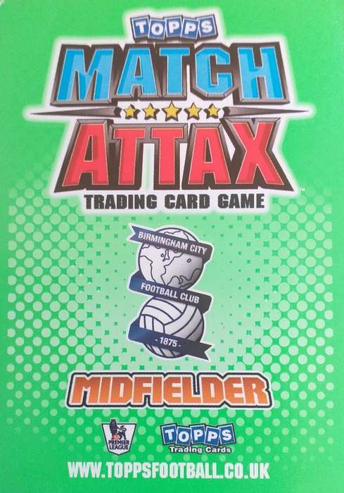 Match Attax - Graig Gardner