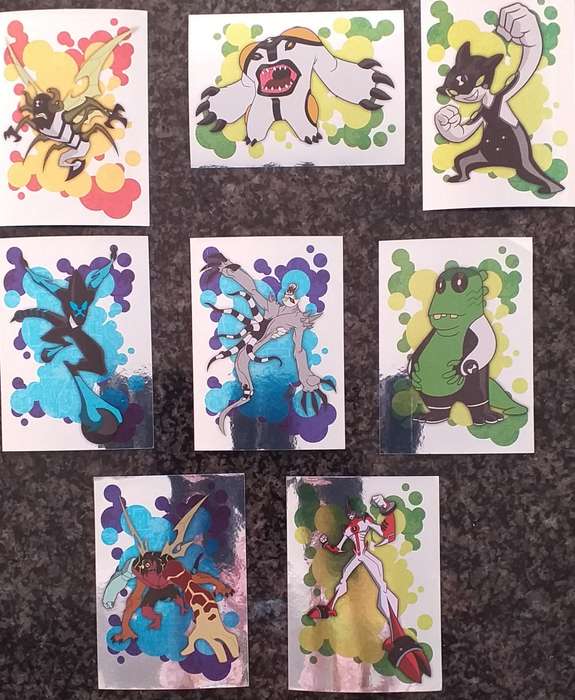 Ben 10 collectable stickers