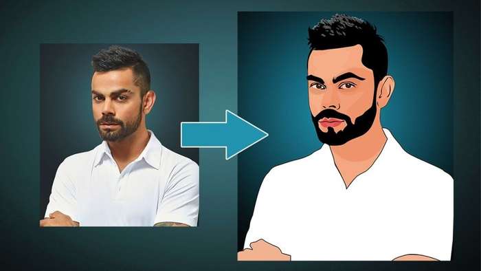 Hand-drawn Digital Cartoon/Anime Portrait - Realistic Style - No Filter Effects