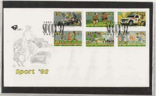 SOUTH AFRICA. 1992. SPORT. F.D.C. NO. 5.20.1