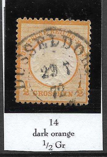 GERMAN REICH EARLY WITH BETTER CANCELS   GROUP 1  C/V R5000-00