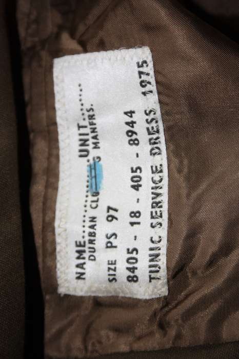 SADF Army Step-out tunic (Small)