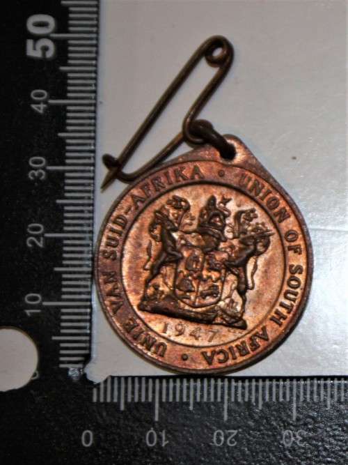 Union of SA/ Royal Visit 1947 Medallion