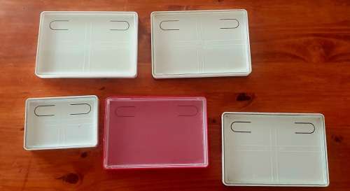 Retro Tupperware/Tuppercraft Plastic Photo Frames